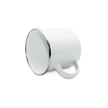 12oz Blank Sublimation Enamel Mug Blank Enamel Mug with Heat Transfer Coating